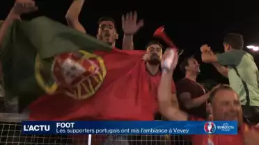 Retour sur la finale de l&#039;Euro dans la fan zone de Vevey