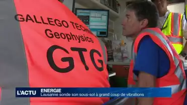 Lausanne sonde son sous-sol à grand coup de vibrations