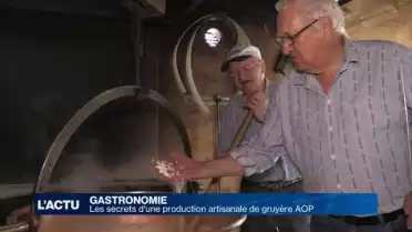 Les secrets d'une production artisanale de Gruyère AOP