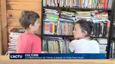 La bibliothèque de Vevey a passé un mois hors murs