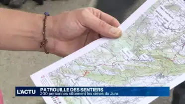 La patrouille des sentiers est passée au Suchet