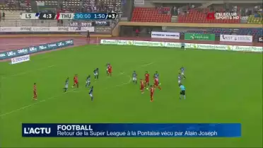 Retour de la Super League à la Pontaise vu par Alain Joseph