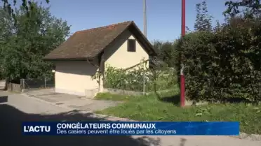 Des congélateurs communaux sont à disposition des citoyens