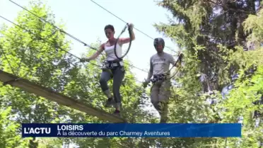 A la découverte du parc Charmey Aventures