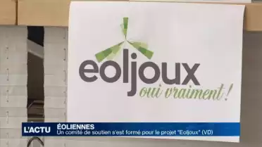 Un comité de soutien s&#039;est formé pour le projet &quot;Éoljoux&quot;