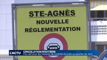 Feu vert pour le contrôle du trafic dans le quartier du Jura