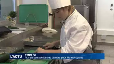 Du nouveau dans l&#039;insertion professionnelle des malvoyants