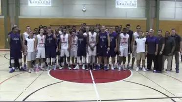 Basket : Lausanne a accueilli une équipe américaine