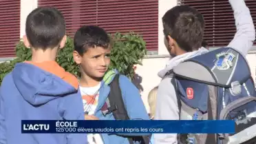 125&#039;000 vaudois ont repris les cours