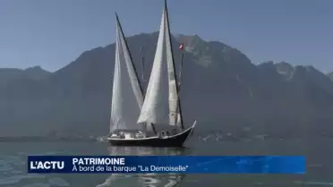 À bord de la barque &quot;La Demoiselle&quot;