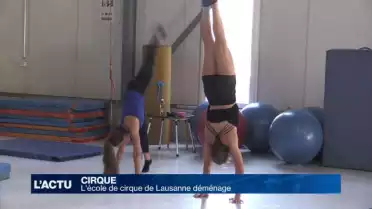 L&#039;école de cirque de Lausanne déménage