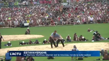 Le Bernois Matthias Glarner est le nouveau roi de la lutte