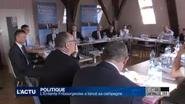 L&#039;Entente Fribourgeoise lance sa campagne pour l&#039;exécutif