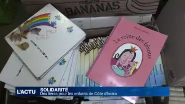 Des livres pour les enfants de Côte d&#039;Ivoire