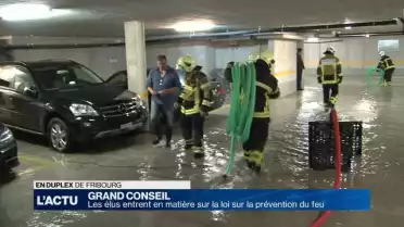 Grand conseil FR: prévention des incendies au menu des élus