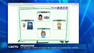 La langue des signes à la portée des enfants