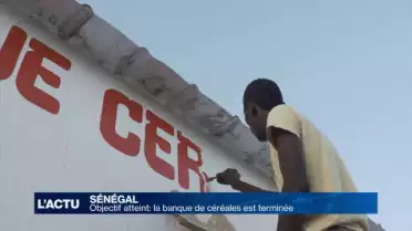 Objectif atteint: la banque de céréales est terminée