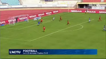 Le Lausanne-Sport humilie Vaduz à la Pontaise