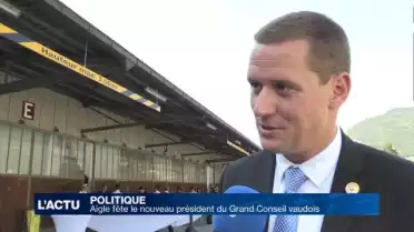 Aigle fête le nouveau Président du Grand Conseil vaudois