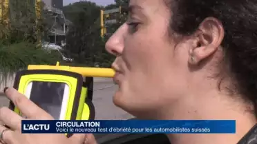 Voici le nouveau test d&#039;ébriété pour les automobilistes