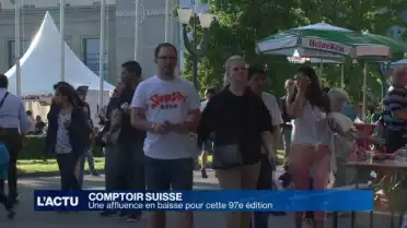 Une fréquentation en baisse pour le 97e Comptoir Suisse