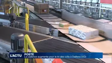 Les colis défilent désormais plus vite à Daillens