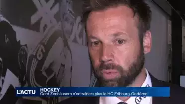 Gerd Zenhäusern n&#039;entraînera plus le HC Fribourg-Gottéron