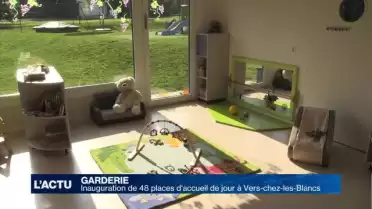 Nestlé inaugure 48 places d&#039;accueil à Vers-chez-les-Blancs