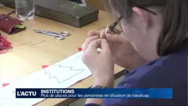 Plus de places en institution