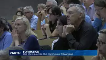 Des cours pour les élus communaux fribourgeois