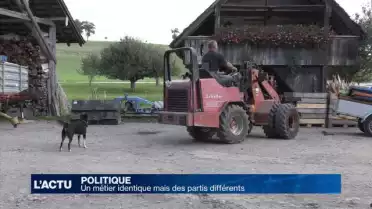 Un même métier mais des partis politiques différents