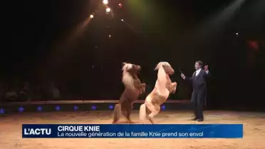 La nouvelle génération de la famille Knie prend son envol