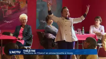 Bouffons de l&#039;opéra en amuse-bouche à Vevey