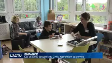 Les espaces éducatifs du CHUV reprennent du service
