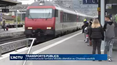 La communauté tarifaire Mobilis s&#039;étend au Chablais vaudois