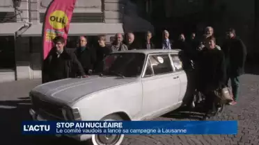 Le comité VD lance sa campagne pour la sortie du nucléaire