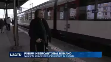 40 députés des 6 cantons romands partent pour le Canada