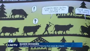 38 auteurs racontent fribourg d’un coup de crayon