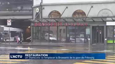 Bientôt un Starbucks à la place de la Brasserie de la Gare
