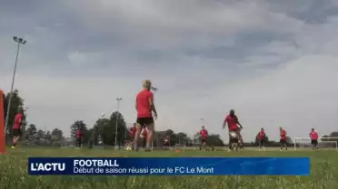 Début de saison réussi pour le FC Le Mont