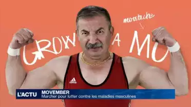 Movember: Marcher pour lutter contre les maladies masculines
