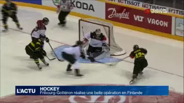 Fribourg Gottéron fait une bonne affaires en coupe d&#039;Europe