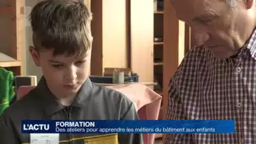 Faire découvrir les métiers de la construction aux enfants