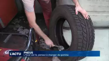 Au dessous de 7°C il est temps de passer aux pneus d&#039;hiver