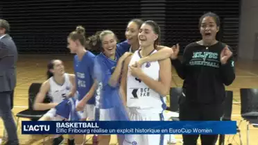 Elfic Fribourg réalise un exploit historique en EuroCup