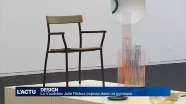 Julie Richoz expose au gymnase