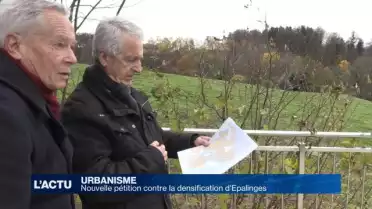 La lutte contre la densification d&#039;Epalinges se poursuit
