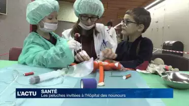 Les doudous débarquent à l&#039;hôpital