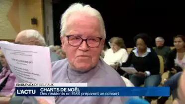 Des résidents en EMS préparent un concert de Noël à Fribourg