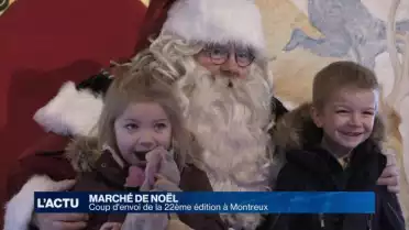 Coup d&#039;envoi de la 22e édition de Montreux Noël